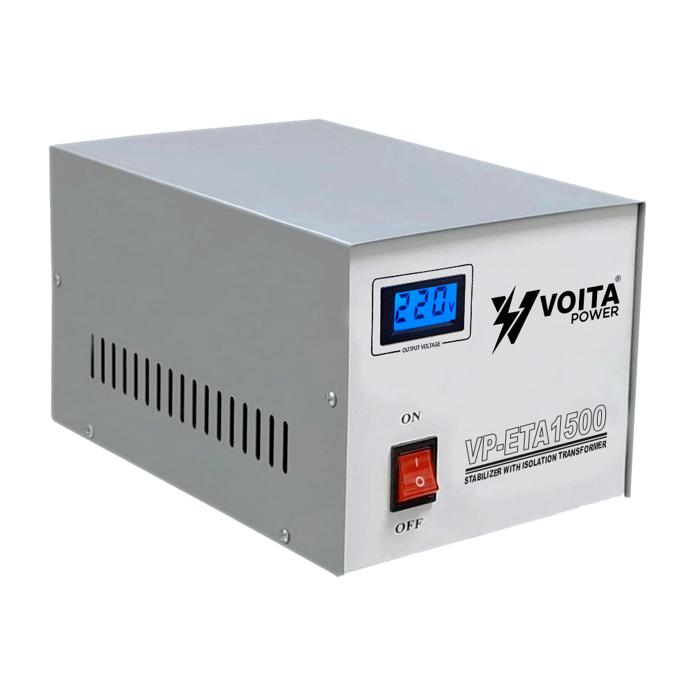 Estabilizador con Transformador de Aislamiento 1500W (1.5kW) 220V