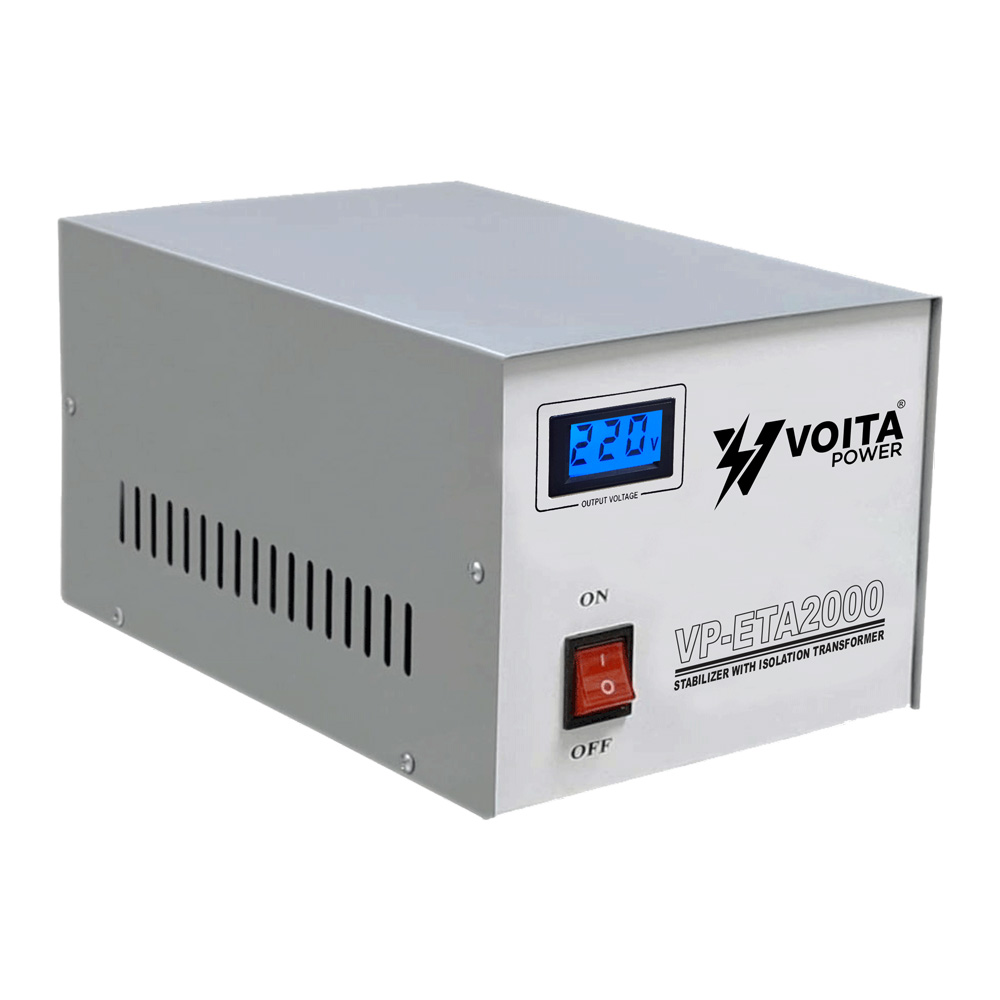 Estabilizador con Transformador de Aislamiento 2000W (2KW) 220V