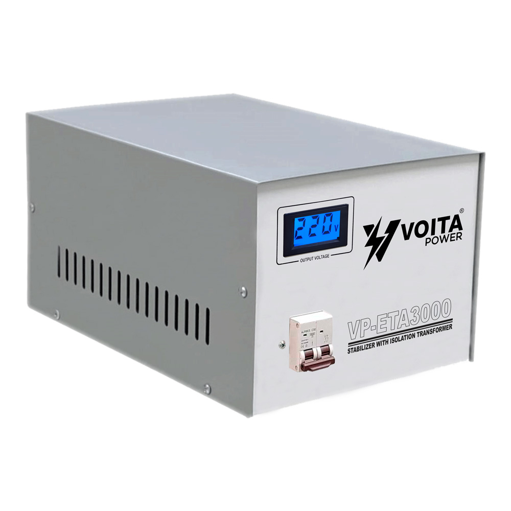 Estabilizador con Transformador de Aislamiento 3000W (3KW) 220V