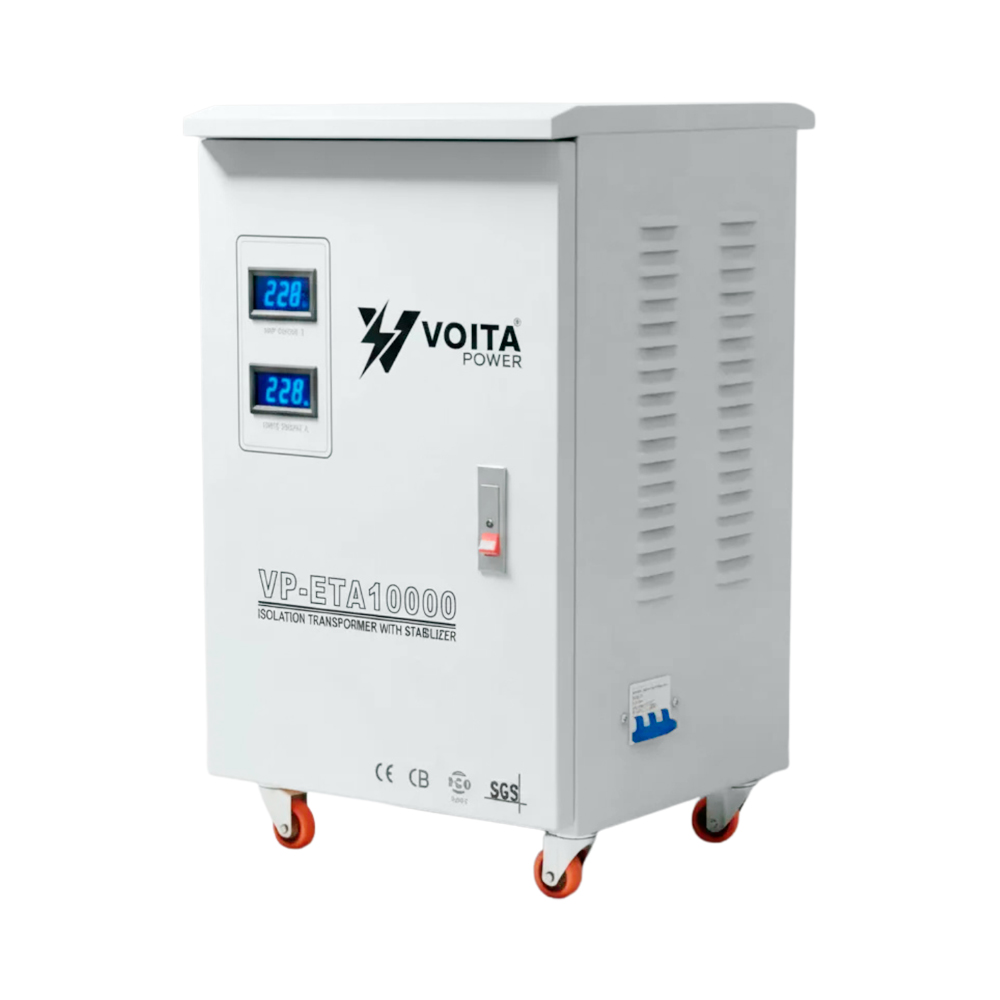 Estabilizador con Transformador de Aislamiento 10000W