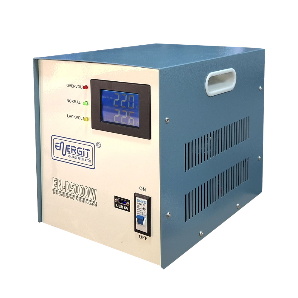 Estabilizador de Voltaje Servomotor 5000W