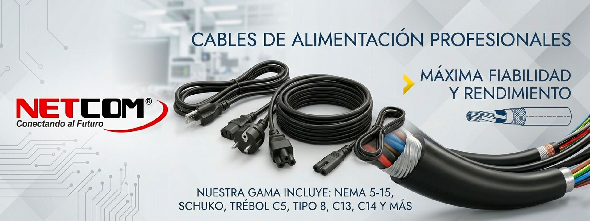 Cables de alimentación