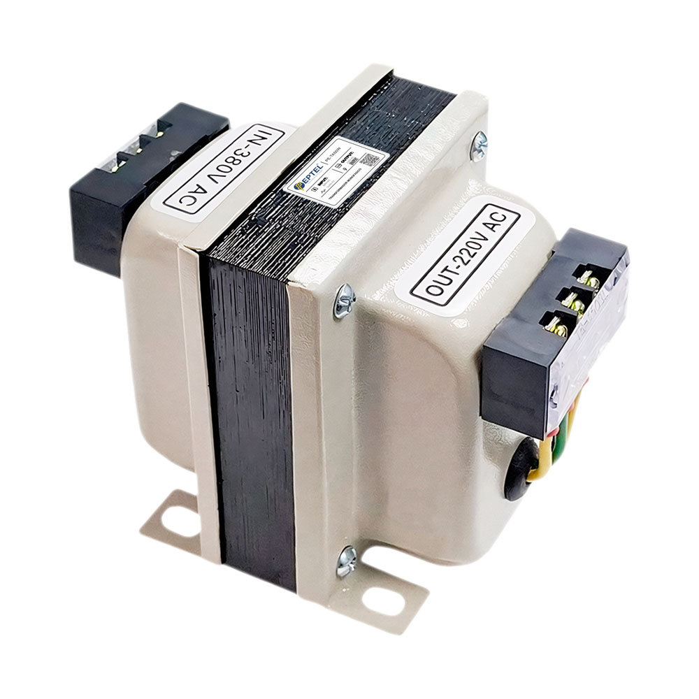 Transformador monofásico 380V A 220V 200W
