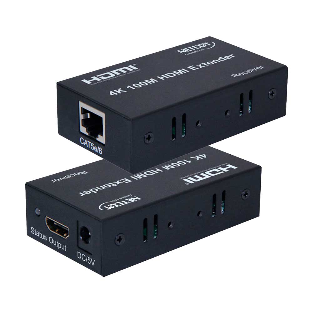 Extender HDMI 100 Metros por Cable CAT6/7/8
