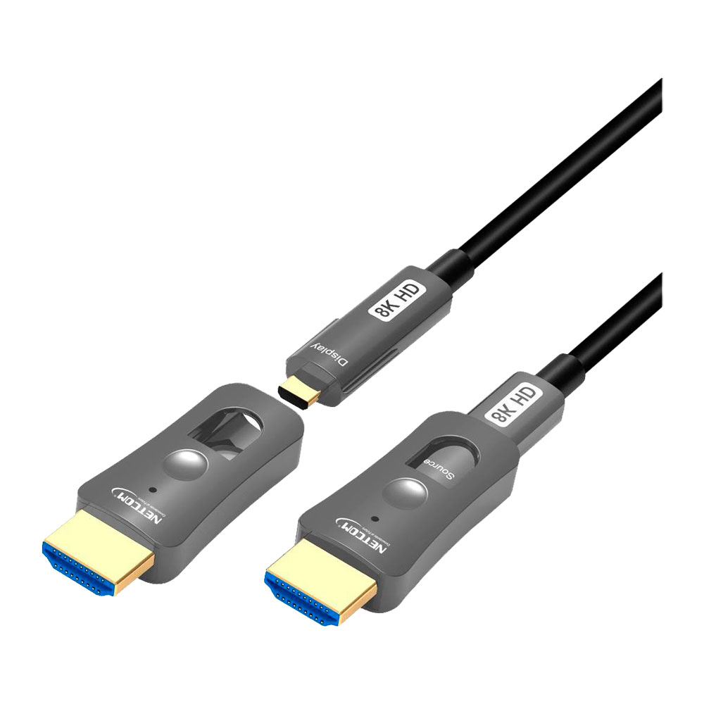 Cable HDMI Fibra Óptica 4 en 1 de 15 metros