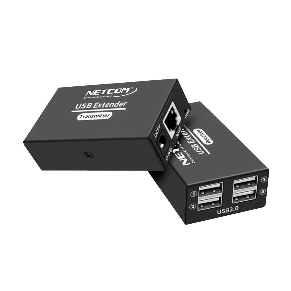 Extender USB 2.0 de 120 Metros, 4 Puertos